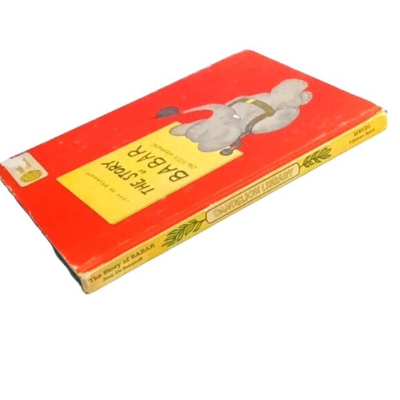 Vintage HCBook The Story of Babar / Heidi Back-to-Back Book Random House 1960 - Picture 3 of 7